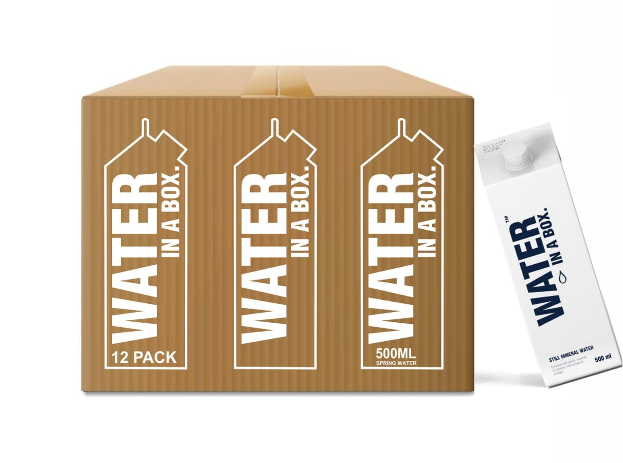 Water In A Box 12 Pack - Water in boxes